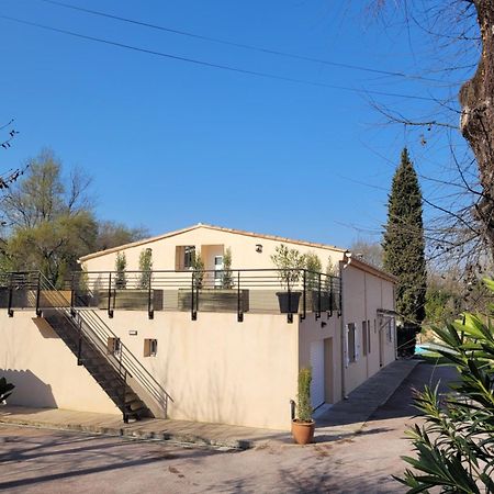 Villa L'Abaguie-Charmant Logement Au Calme Entre Mer Et Montagne Cagnes-sur-Mer Eksteriør bilde