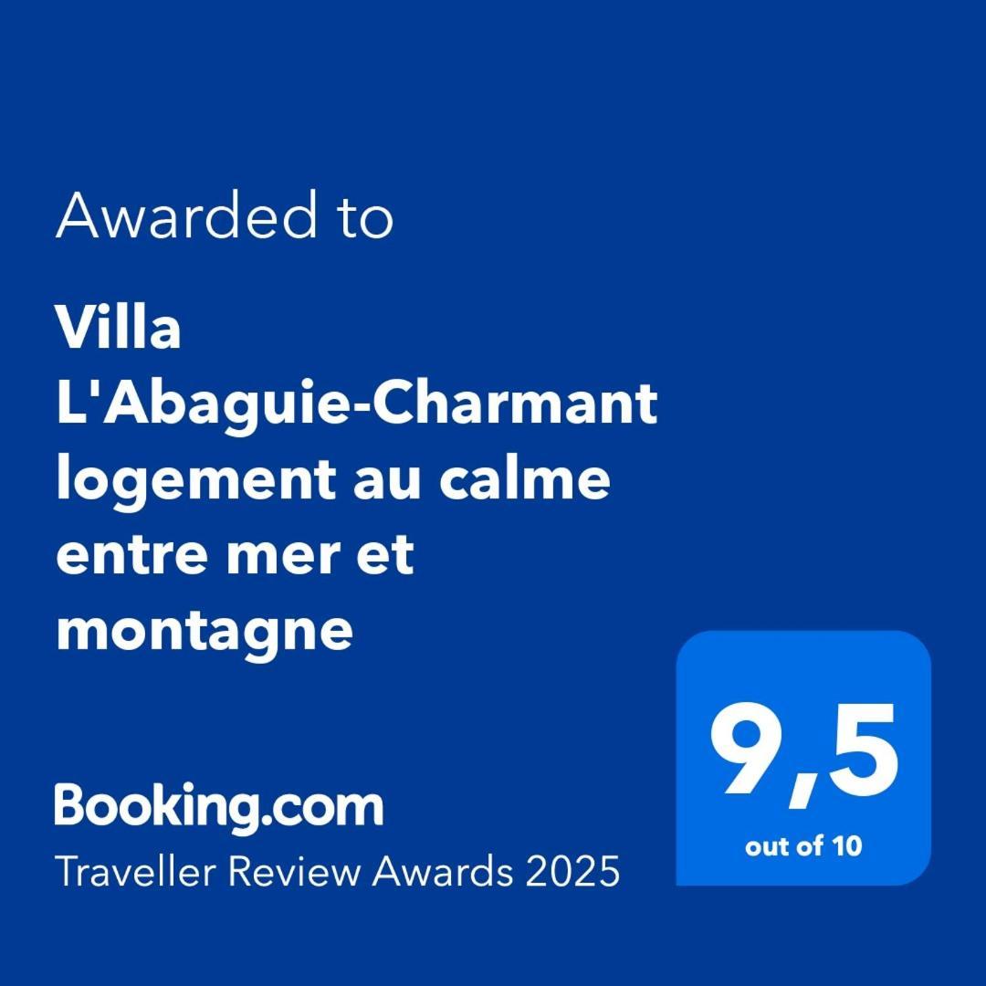 Villa L'Abaguie-Charmant Logement Au Calme Entre Mer Et Montagne Cagnes-sur-Mer Eksteriør bilde