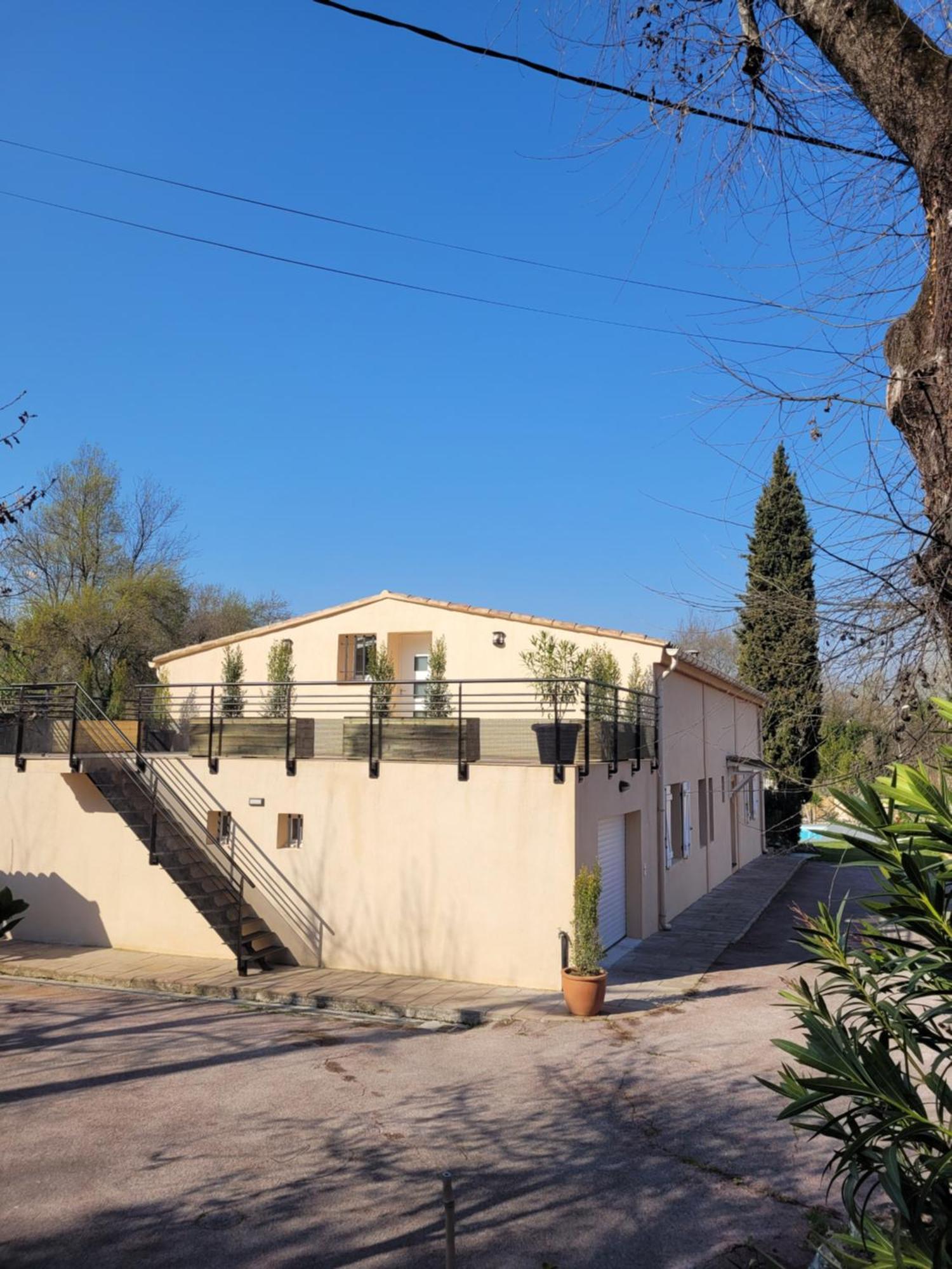 Villa L'Abaguie-Charmant Logement Au Calme Entre Mer Et Montagne Cagnes-sur-Mer Eksteriør bilde